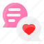 chat, love, romance, romantic, speech balloon, talk 