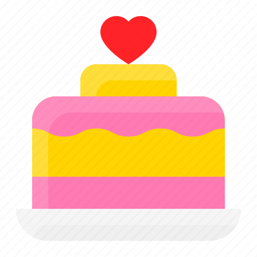 Cake, love, romance, romantic, sweets icon - Download on Iconfinder