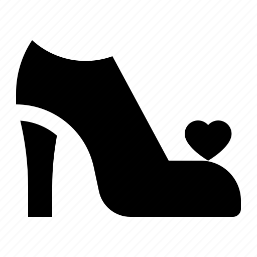 High heel, love, romance, romantic, shoe icon - Download on Iconfinder
