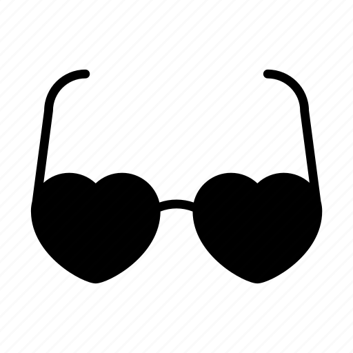 Goggles, heart, like, loveglasses, romantic icon - Download on Iconfinder