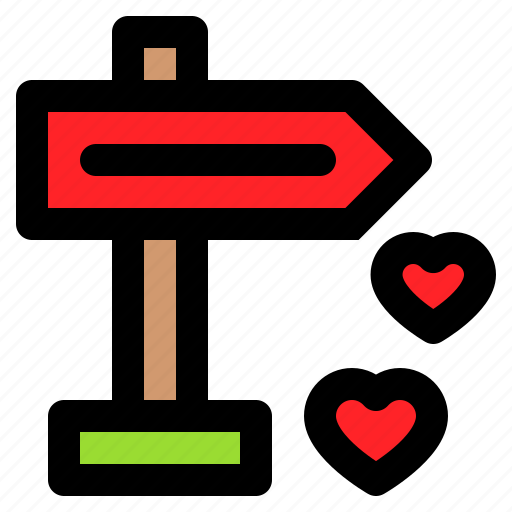 Love, romance, romantic, sign, way icon - Download on Iconfinder