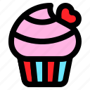 cake, cupcake, love, romance, romantic, sweets