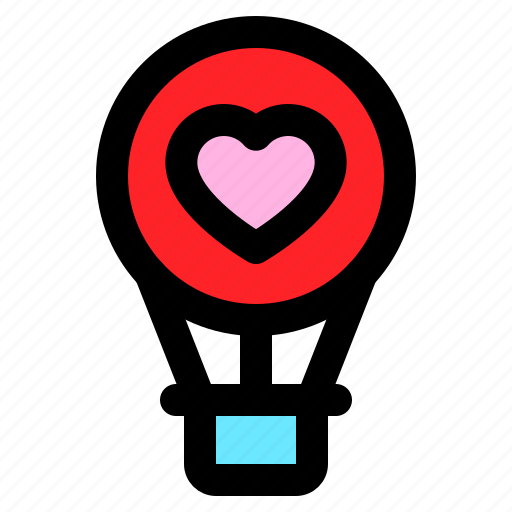 Balloon, love, romance, romantic icon - Download on Iconfinder
