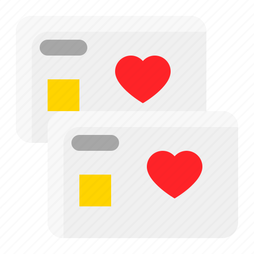 Card, love, romance, romantic icon - Download on Iconfinder