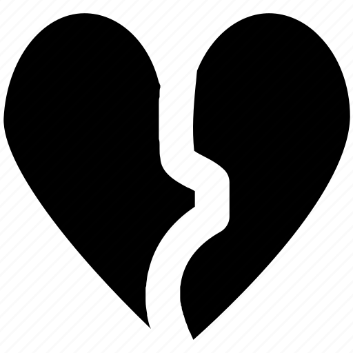Breakup, broken heart, divorce, flirting, heartbreak, hurt, separation icon - Download on Iconfinder