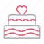 cake, dessert, love, romance, sweet 