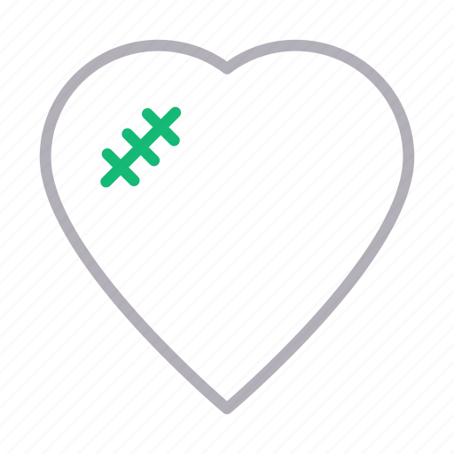 Breakup, heart, hurt, love, romantic icon - Download on Iconfinder