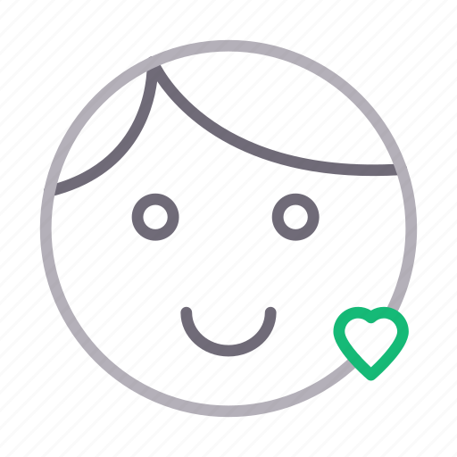Face, heart, like, love, smiley icon - Download on Iconfinder