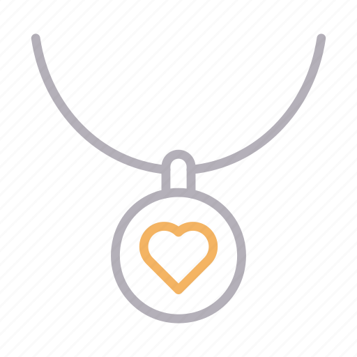 Heart, locket, love, necklace, romance icon - Download on Iconfinder