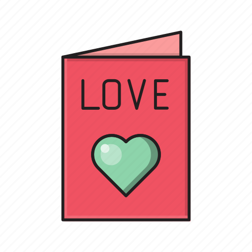 Card, heart, letter, love, valentine icon - Download on Iconfinder