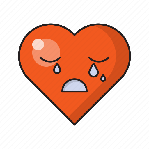 Emotional, heart, love, sad, unhappy icon - Download on Iconfinder