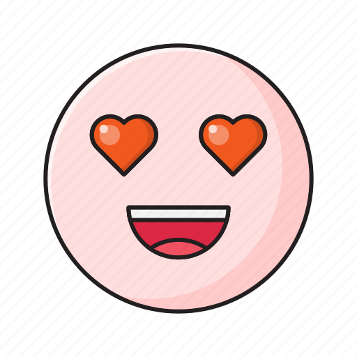 Emoji, emoticon, favorite, heart, smiley icon - Download on Iconfinder