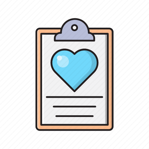 Clipboard, document, favorite, heart, love icon - Download on Iconfinder