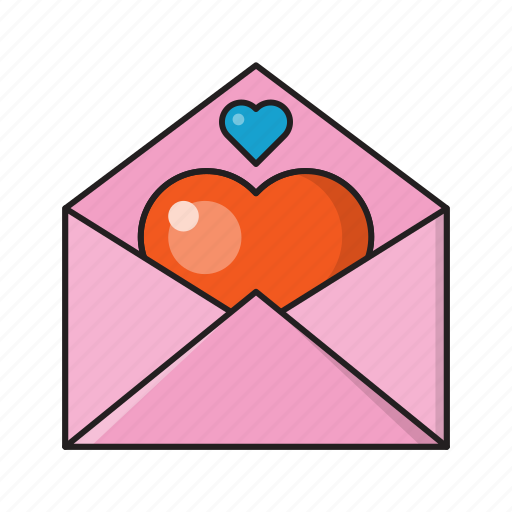 Favorite, heart, inbox, love, message icon - Download on Iconfinder