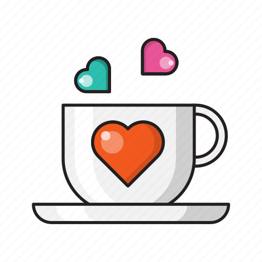 Cup, love, mug, romance, tea icon - Download on Iconfinder