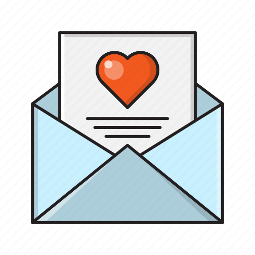 Email, inbox, loveletter, message, romance icon - Download on Iconfinder