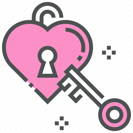 Heart, lock, love, protection, romance, secure, security icon - Download on Iconfinder