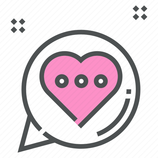 Chat, communication, heart, love, mail, message, romance icon - Download on Iconfinder