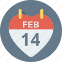 heart calendar, love day, love inspiration, valentine day, wall calendar