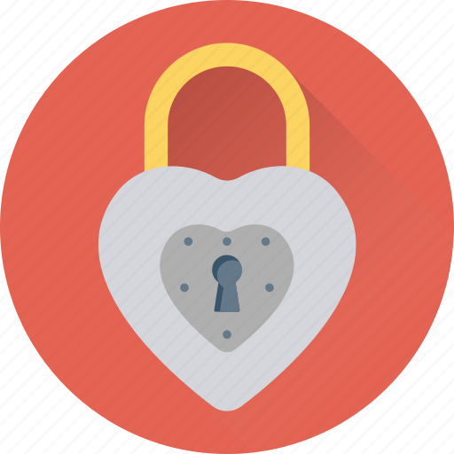 Lock, padlock, privacy, romantic, secret icon - Download on Iconfinder