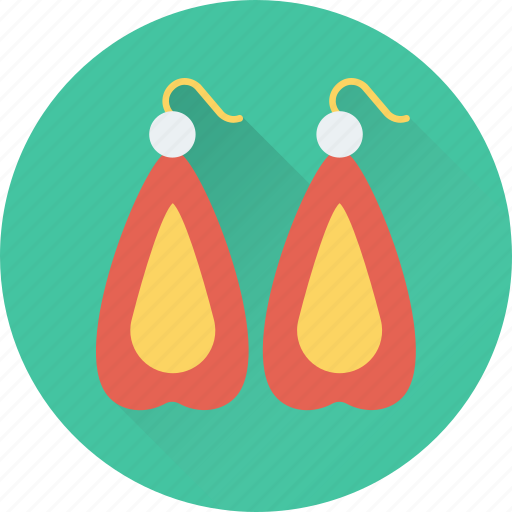 Earrings, fashion, glamour, heart earrings, jewelry icon - Download on Iconfinder