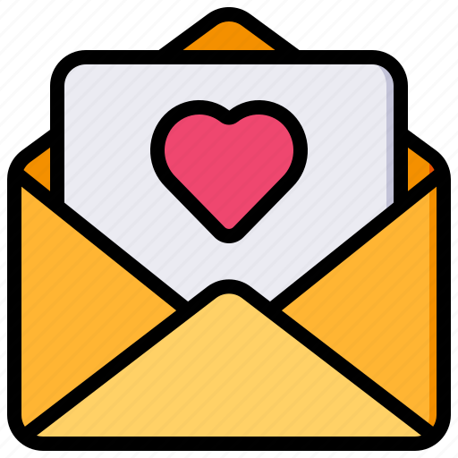 Love, letter, mail, message, greeting card, communication icon - Download on Iconfinder