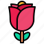 rose, flower, plant, love, romance, valentine 
