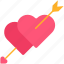 arrow, and, pink, hearts, right, heart, text, food, business 