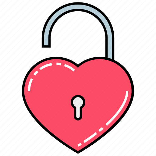 Couple lock, love lock, love padlock, romance, romantic love, true love, wedding lock icon - Download on Iconfinder