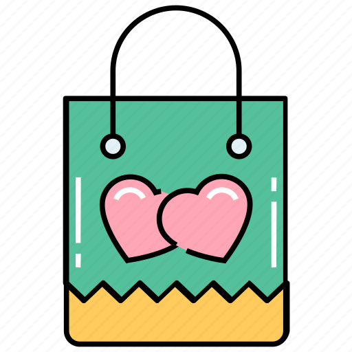 Ecommerce, gift selling, gift shopping, heart sharing, present shopping, shopping icon - Download on Iconfinder