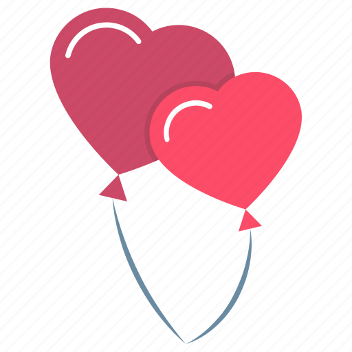 Love, love balloons, romance, romantic love, valentine balloons, wedding balloons, wedding decorations icon - Download on Iconfinder