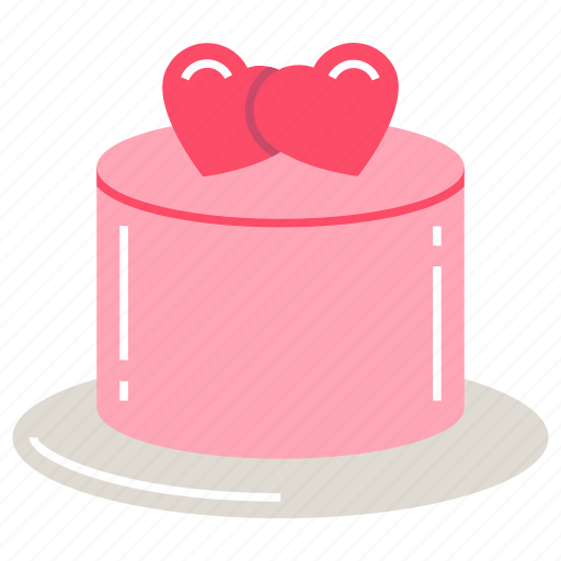 Birthday cake, couple cake, dessert cake, romantic cake, sweet cake, wedding cake icon - Download on Iconfinder