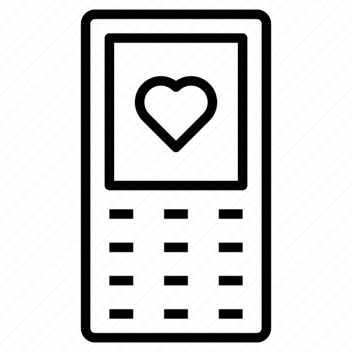 Celular, vantage, love, heart icon - Download on Iconfinder