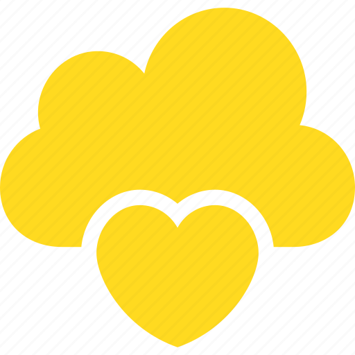 Cloud, heart, icloud, onlinedating, onlinelove icon - Download on Iconfinder