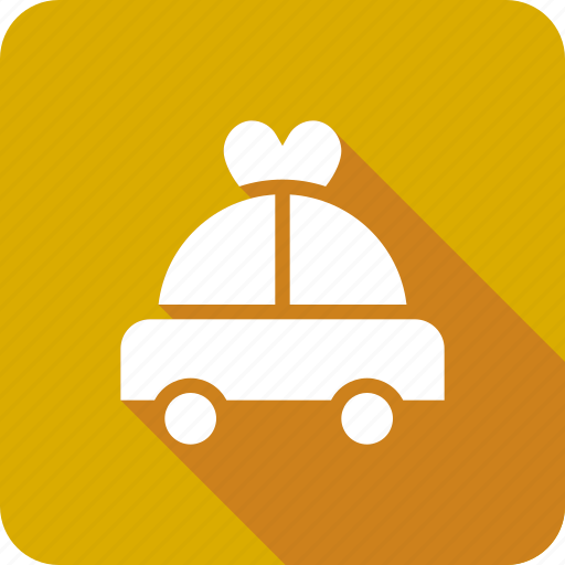 Car, heart, limousine, love, marriage, transport, transportation icon - Download on Iconfinder