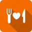 dining, fork, heartsign, knife, love, plate, wedding 