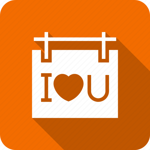 Hangingboard, iloveu, love, loveboard, romance, signboard icon - Download on Iconfinder