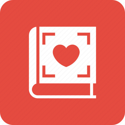 Book, bookwithheart, education, heart, lovebook icon - Download on Iconfinder