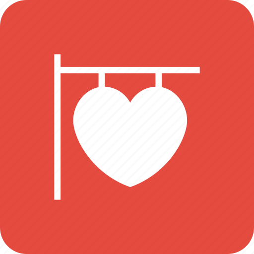 Hangingboard, loveboard, romance, signboard icon - Download on Iconfinder