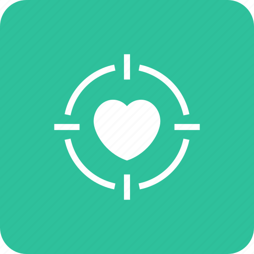 Heart, love, romance, target, valentine icon - Download on Iconfinder