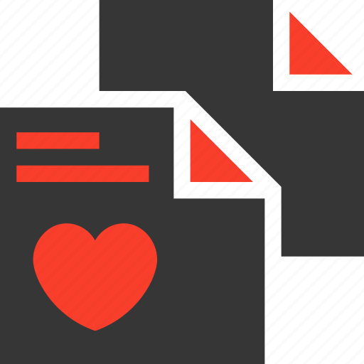 Favorite, files, heart, like, love, rate, valentine icon - Download on Iconfinder