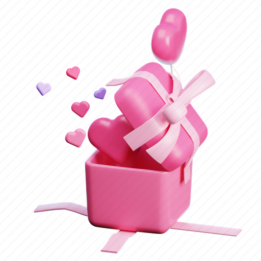 Surprise, gift, heart, love, valentine, romantic, weding icon - Download on Iconfinder