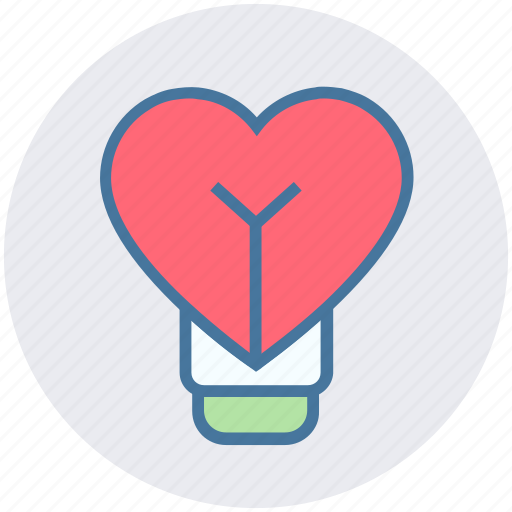Celebration, fly, flying balloon, heart, love, love balloon icon - Download on Iconfinder