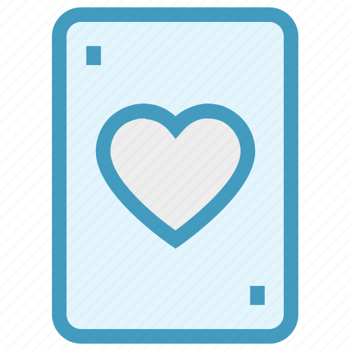 Ace, card, heart, love, playing card, poker, poker card icon - Download on Iconfinder