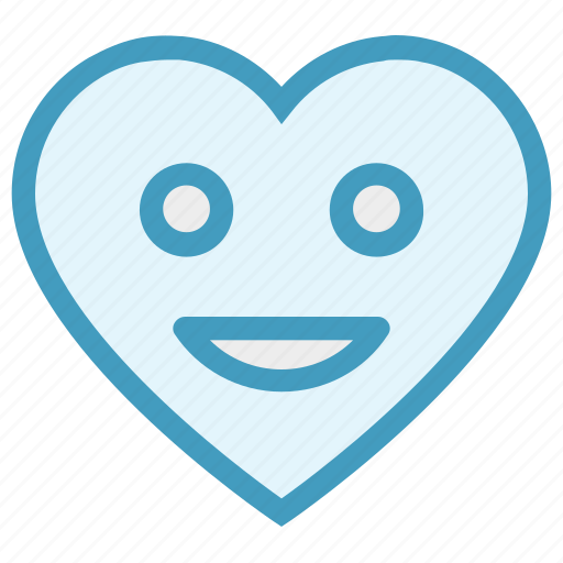 Face, happy, heart, love, romantic, smile, valentines icon - Download on Iconfinder