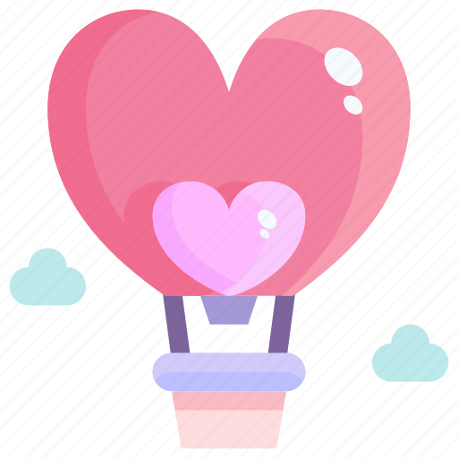 Balloon, heart, love, valentine icon - Download on Iconfinder