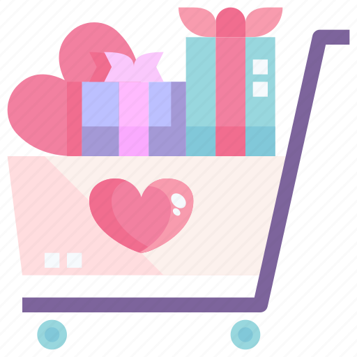 Cart, heart, love, shopping, valentine icon - Download on Iconfinder
