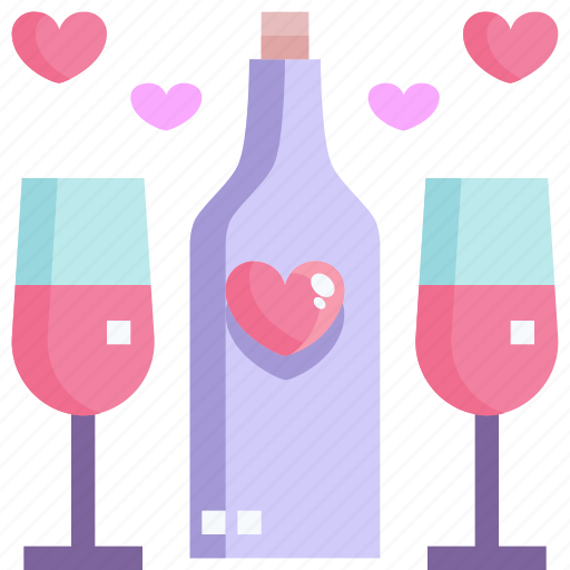 Cheers, drink, heart, love, party, valentine icon - Download on Iconfinder