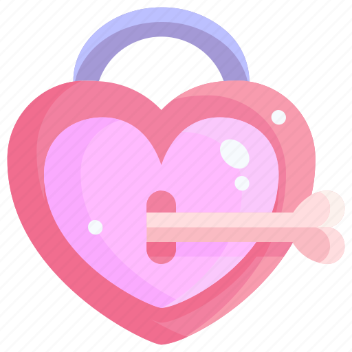 Heart, key, locker, love, padlock, valentine icon - Download on Iconfinder