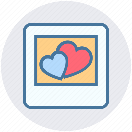 Frame, heart, image, love, photo, picture, valentine icon - Download on Iconfinder